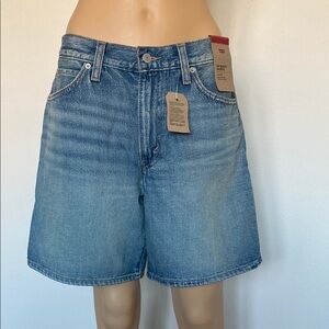 NWT Women's Levi's 94 Baggy Jean Shorts